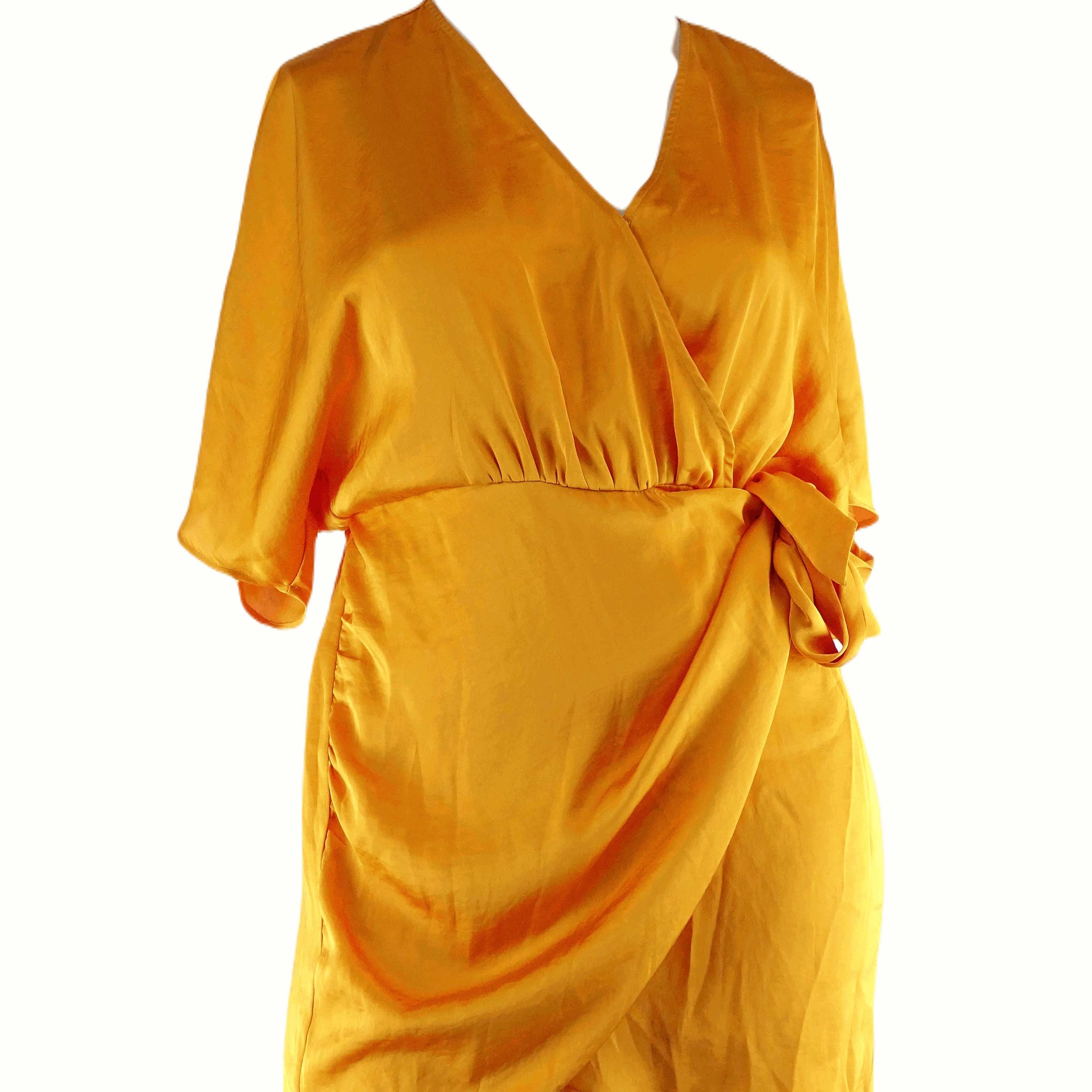 Wayne Cooper Orange Dress 10