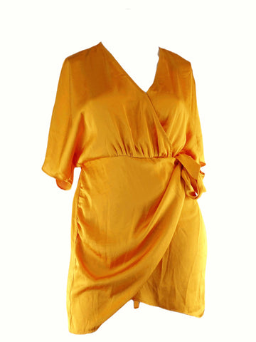 Wayne Cooper Orange Dress 10