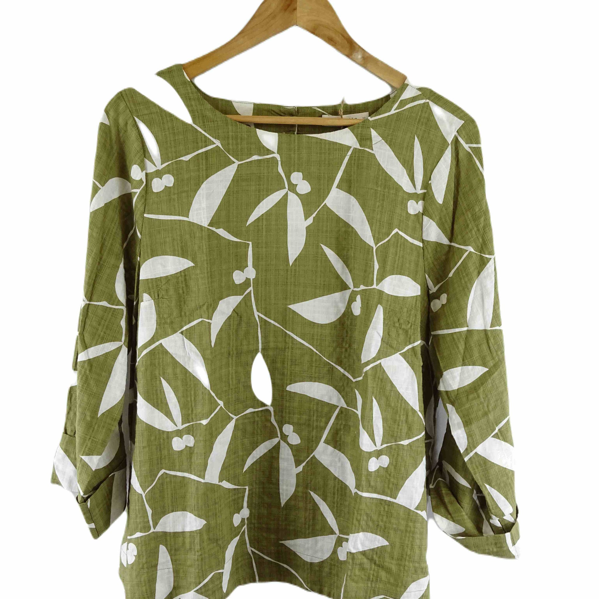 Regatta Green Patterned Top 12