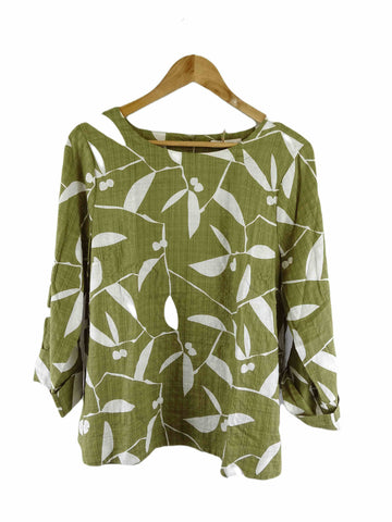 Regatta Green Patterned Top 12