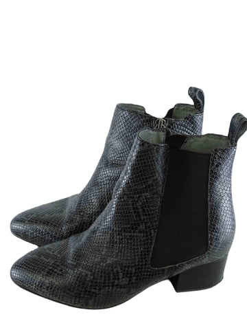 Frankie4 Snake Skin Ankle Boots 8