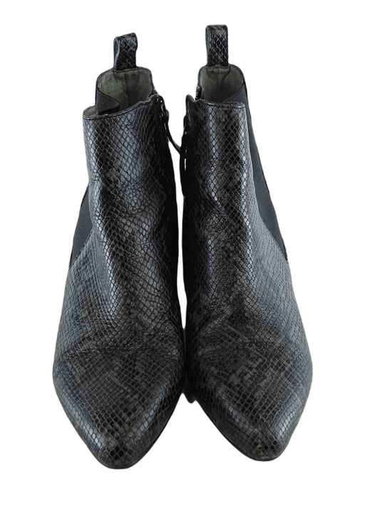 Frankie4 Snake Skin Ankle Boots 8