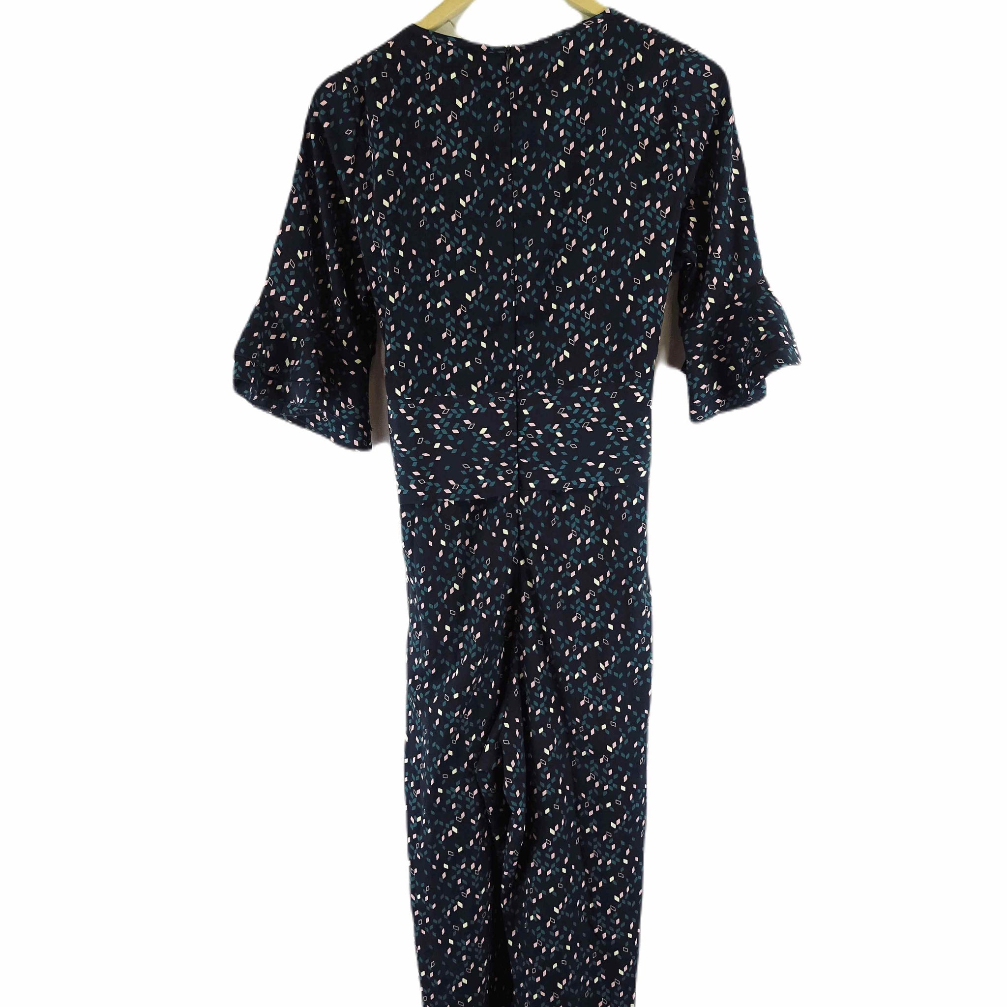 Bird by Design Navy Patterned Jumpsuit 12