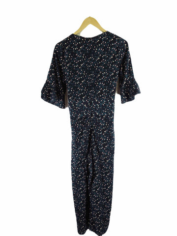 Bird by Design Navy Patterned Jumpsuit 12