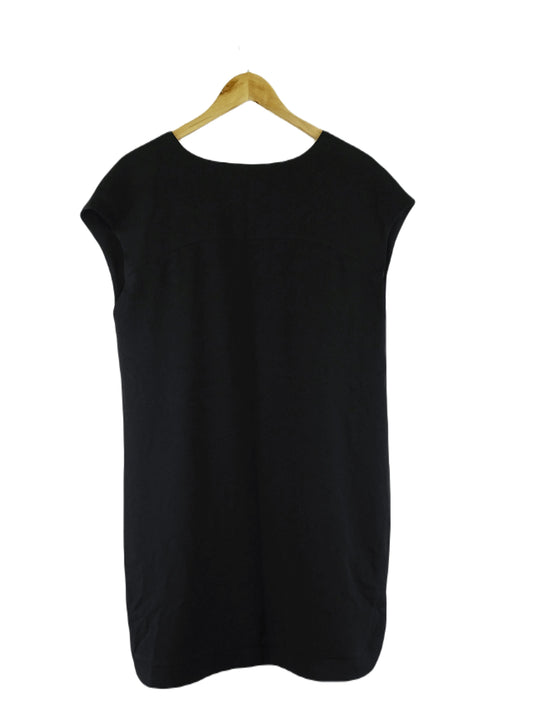 French Connection Black Shift Dress 12