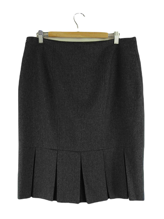 Basque Grey Work Skirt 14