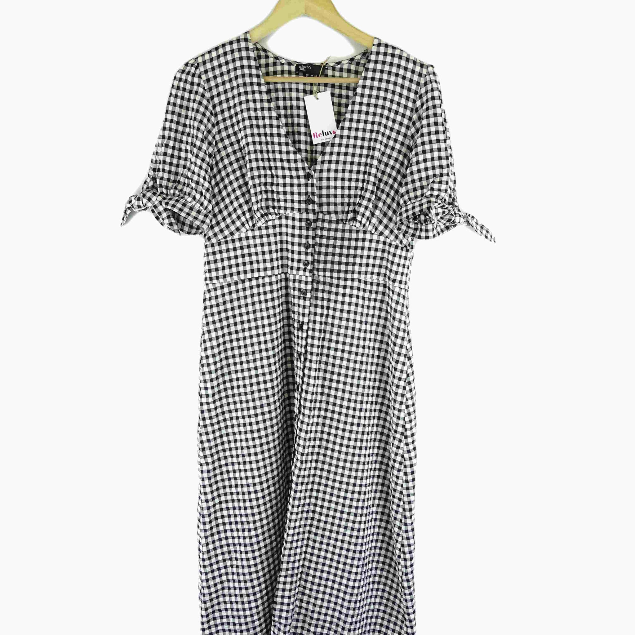 Nobody's Child Gingham Dress 12