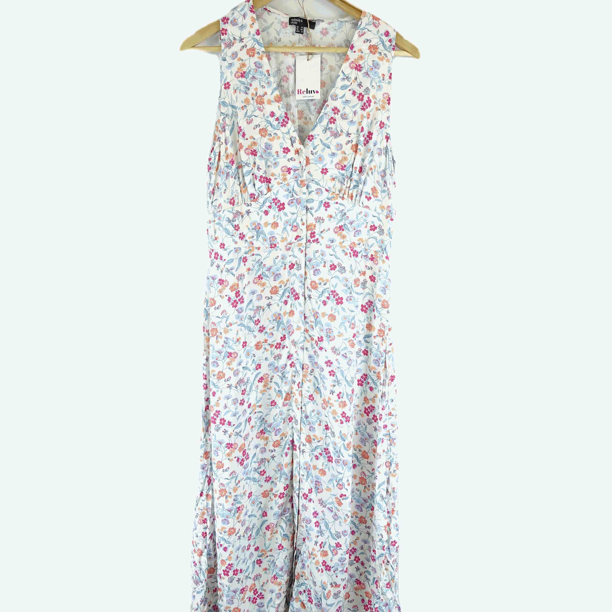 Nobody's Child Floral Maxi Dress 12