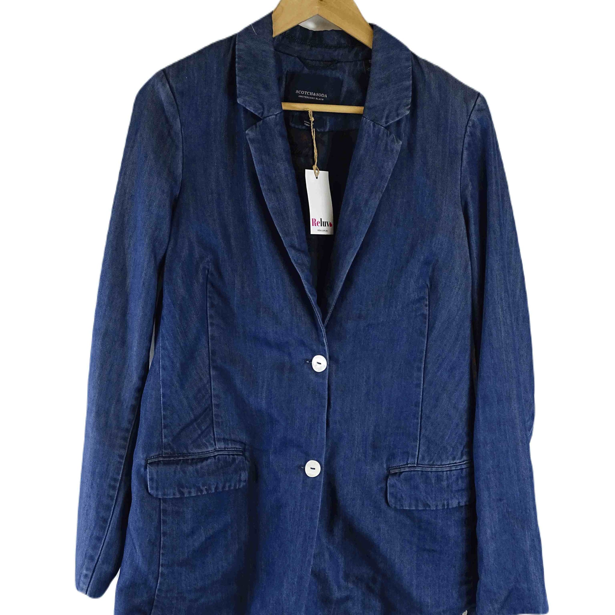 Scotch & Soda Blue Blazer S