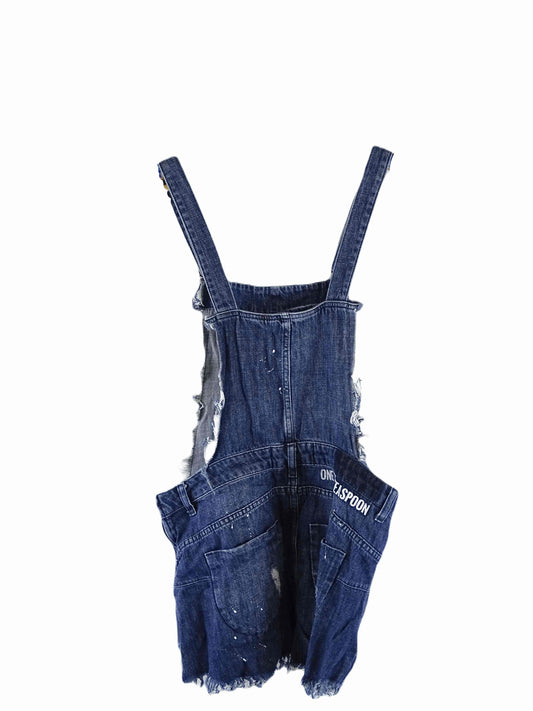 One Teaspoon Denim Pinafore Dress M