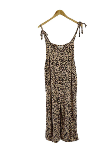 Grace & Co Leopard Print Jumpsuit 10