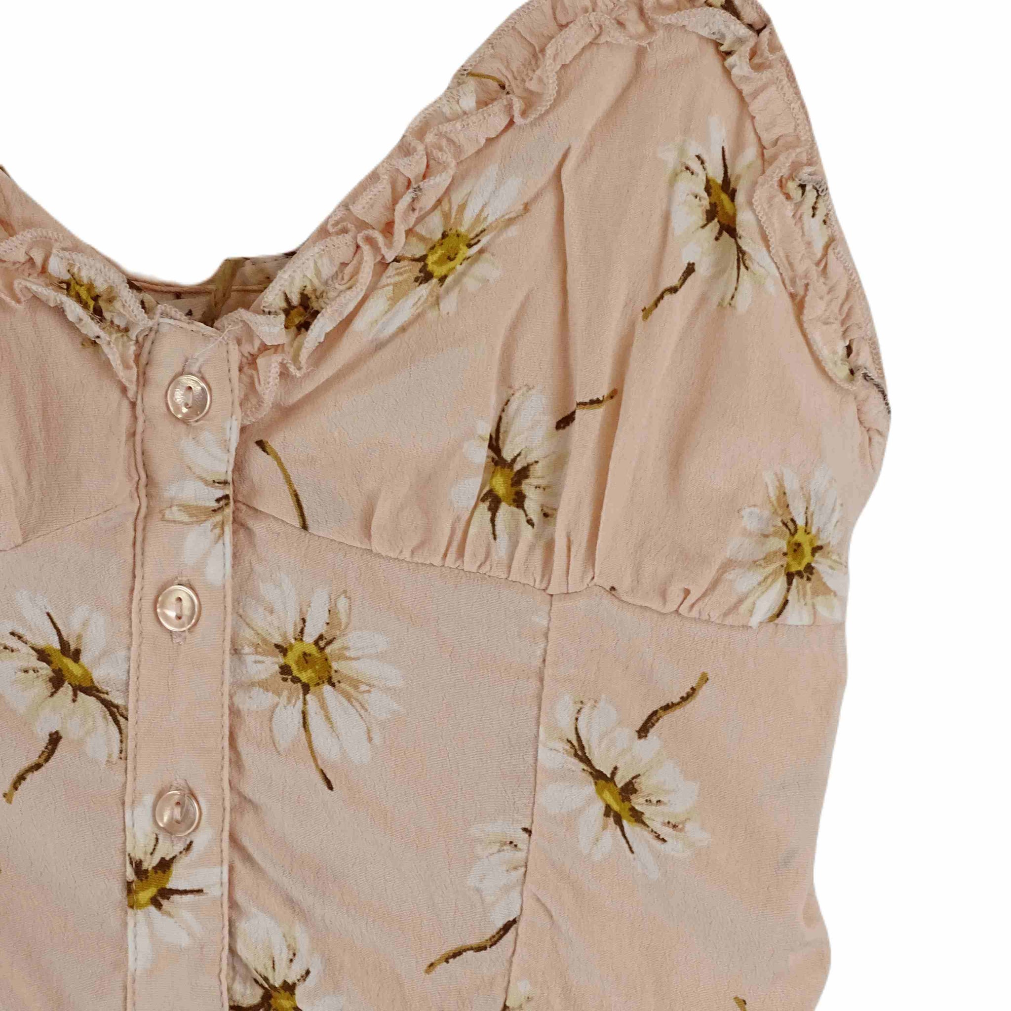 Billabong Pink Floral Playsuit 8