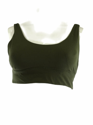 Lululemon Green Sports Bra L