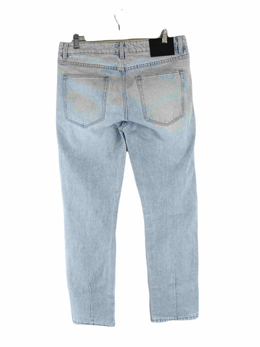 Neuw Light Blue Denim Straight Leg Jeans AU 14 / 32