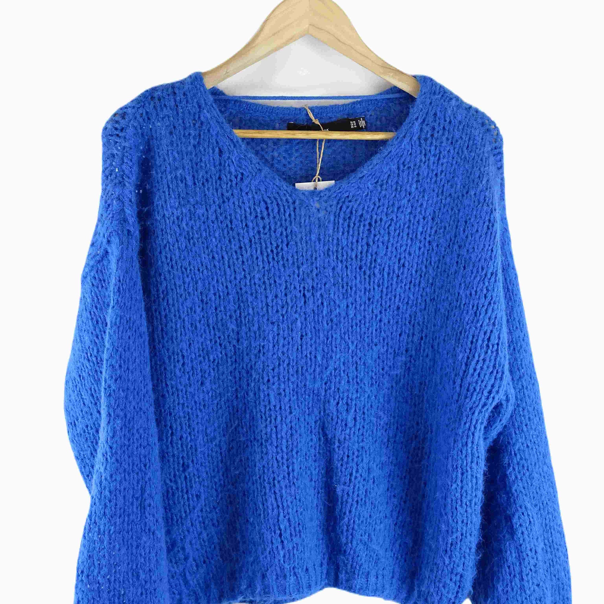 Vero Moda Blue Knit Jumper XS