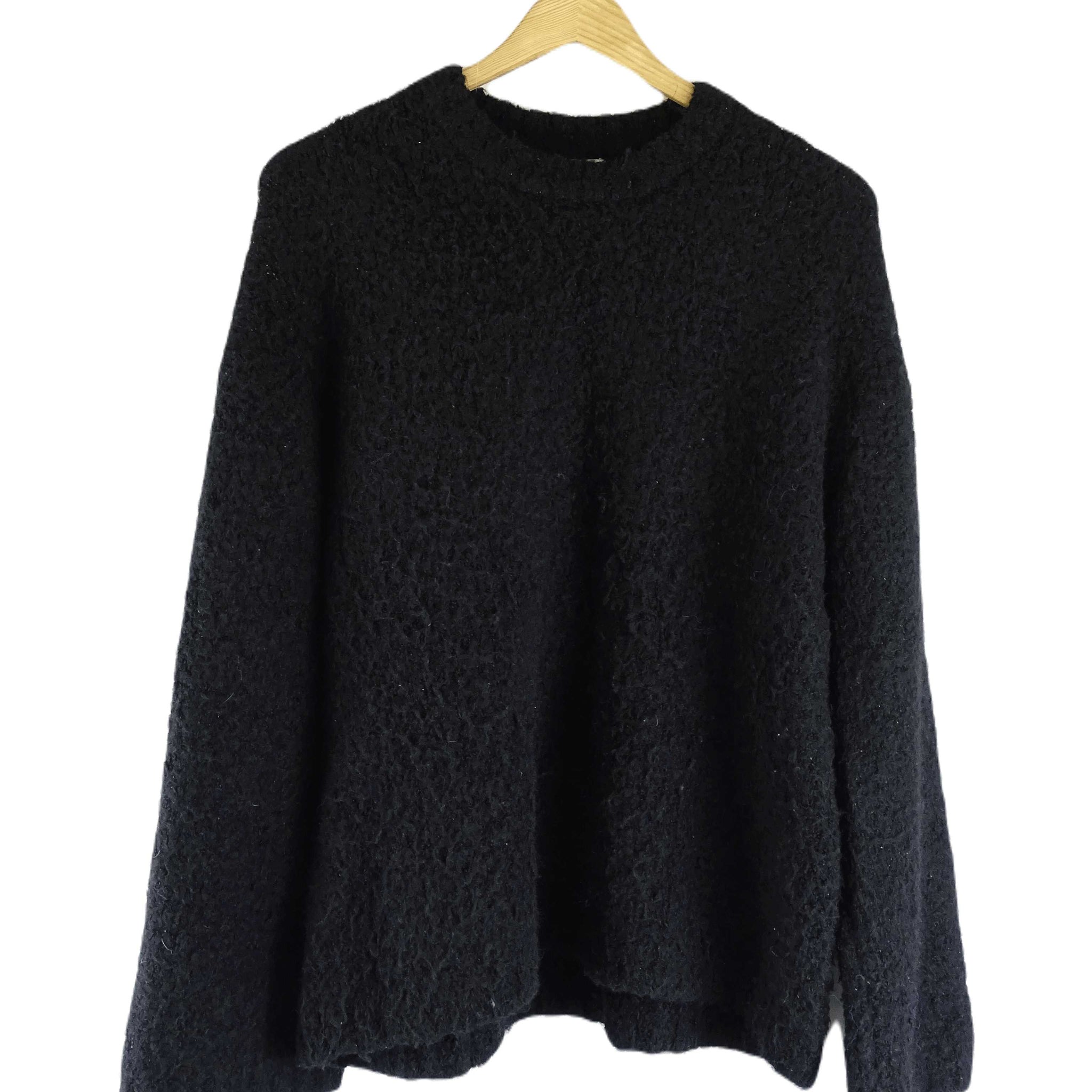 Neuw Black Knit Oversize Jumper XS