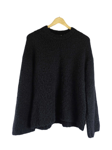 Neuw Black Knit Oversize Jumper XS