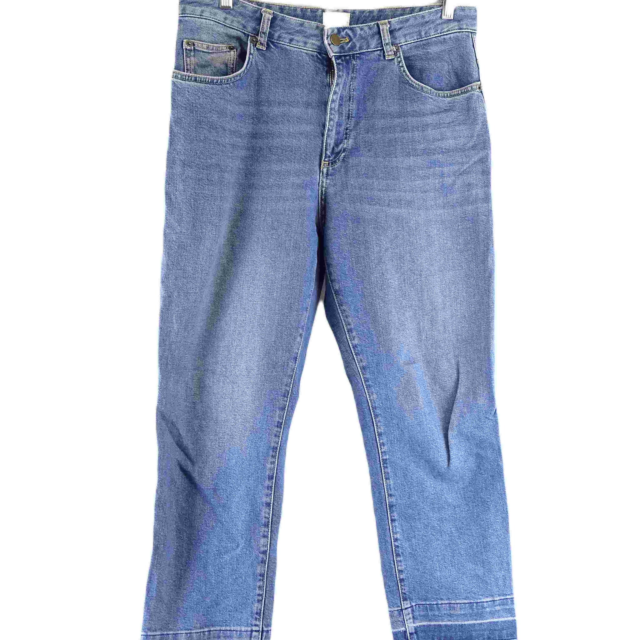 French Connection Blue Denim Straight Leg Jeans AU 14 / 32