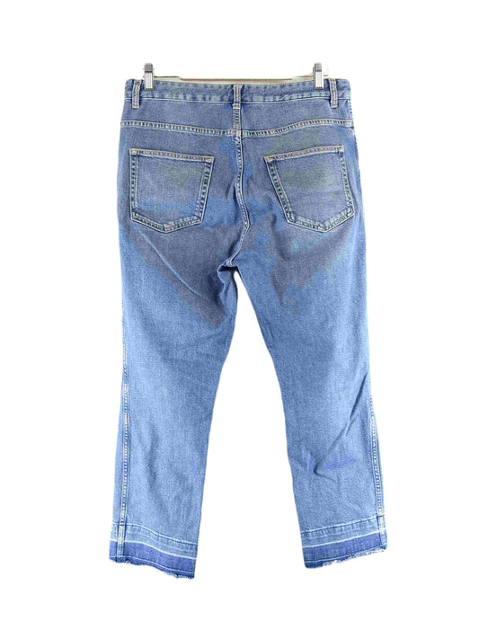 French Connection Blue Denim Straight Leg Jeans AU 14 / 32