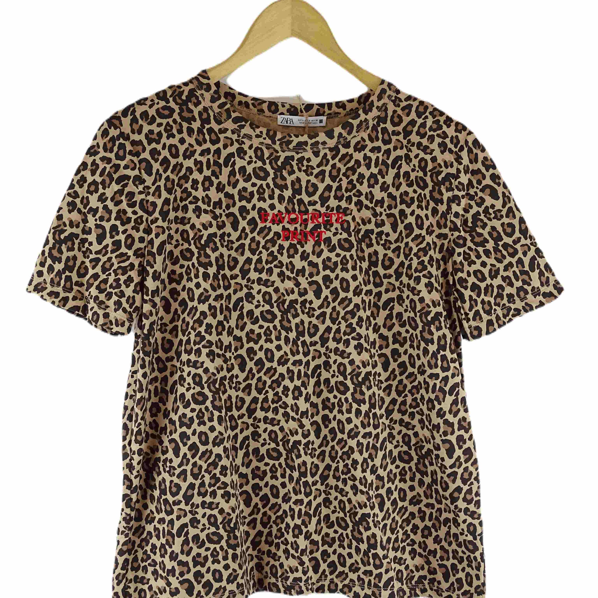 Zara Animal Print T-shirt S