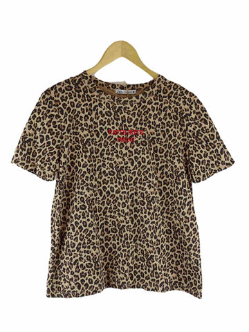 Zara Animal Print T-shirt S