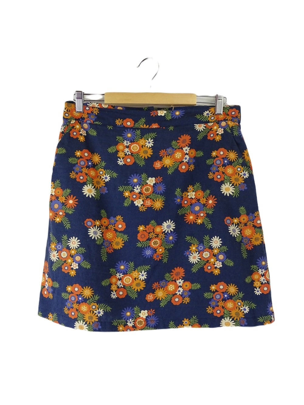 Princess Highway Floral Blue Skirt 12