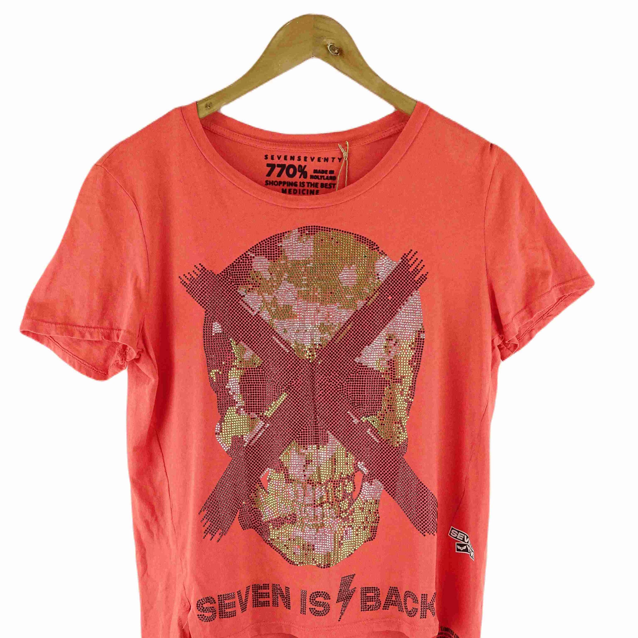 Seven Seventy Orange T Shirt M