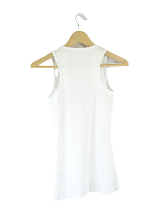 Guess White Singlet M