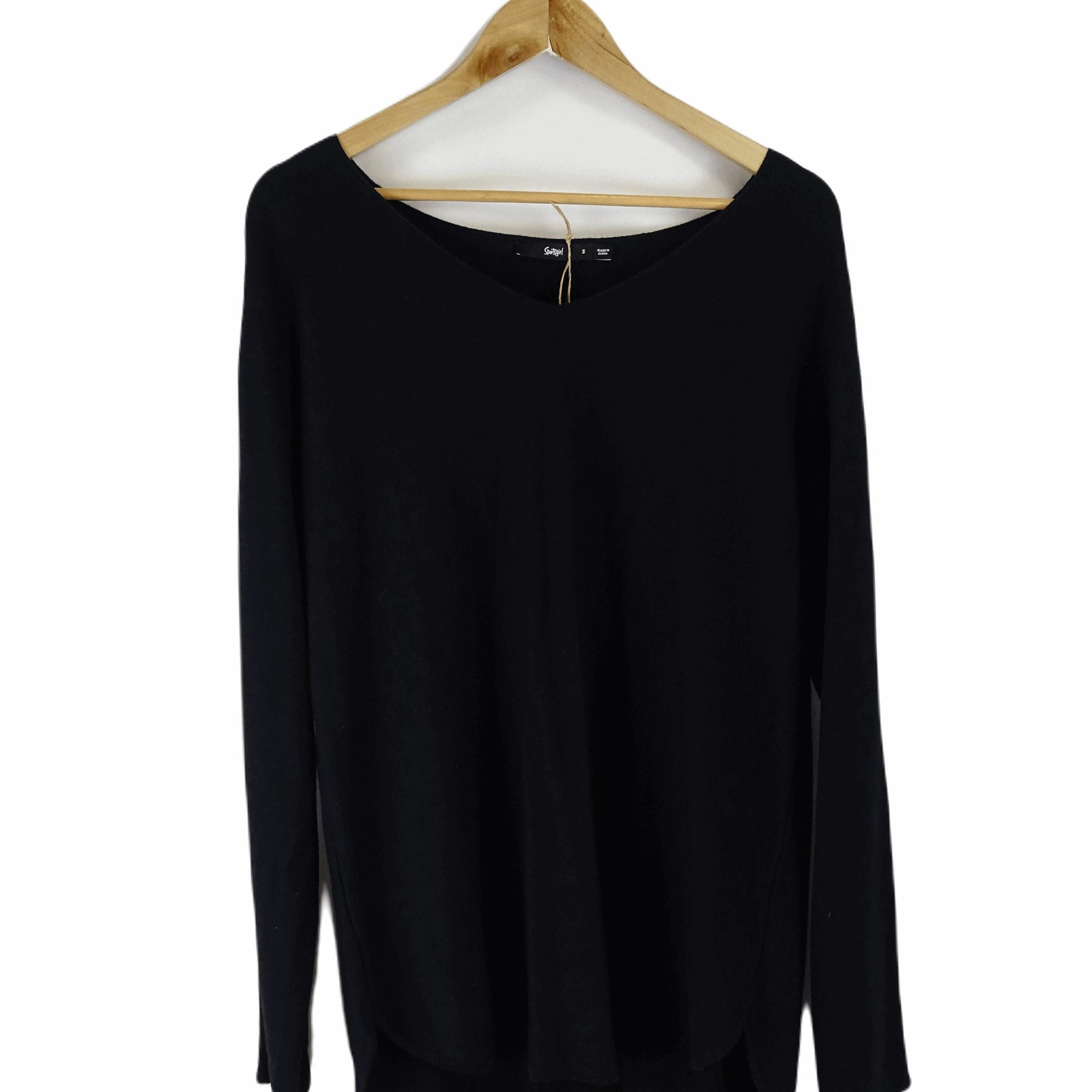 Sportsgirl Black Jumper S