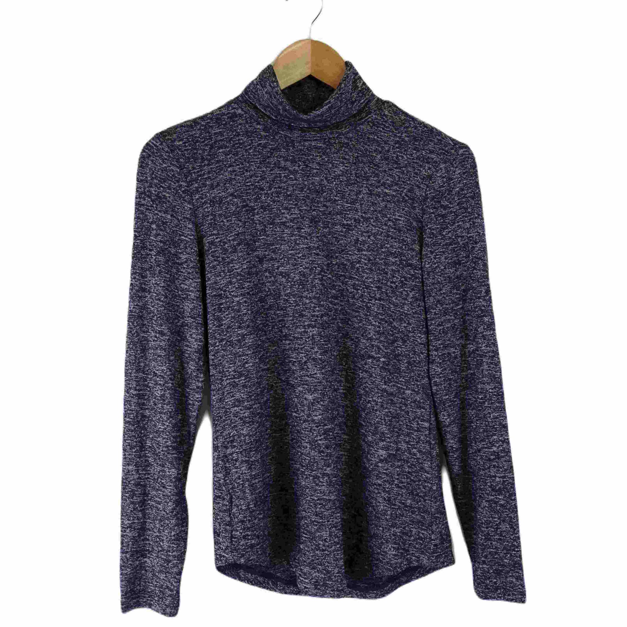 Basque Blue Turtle Neck Jumper 10