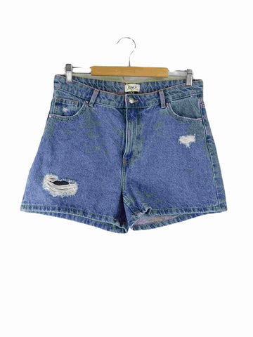 Only Blue Denim Shorts L