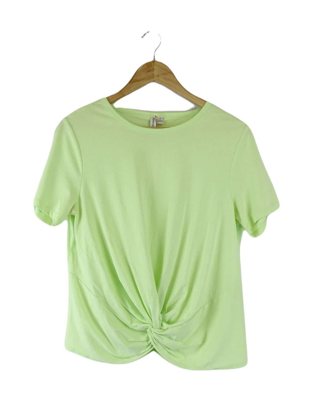 Forever New Green T-Shirt with Twist S