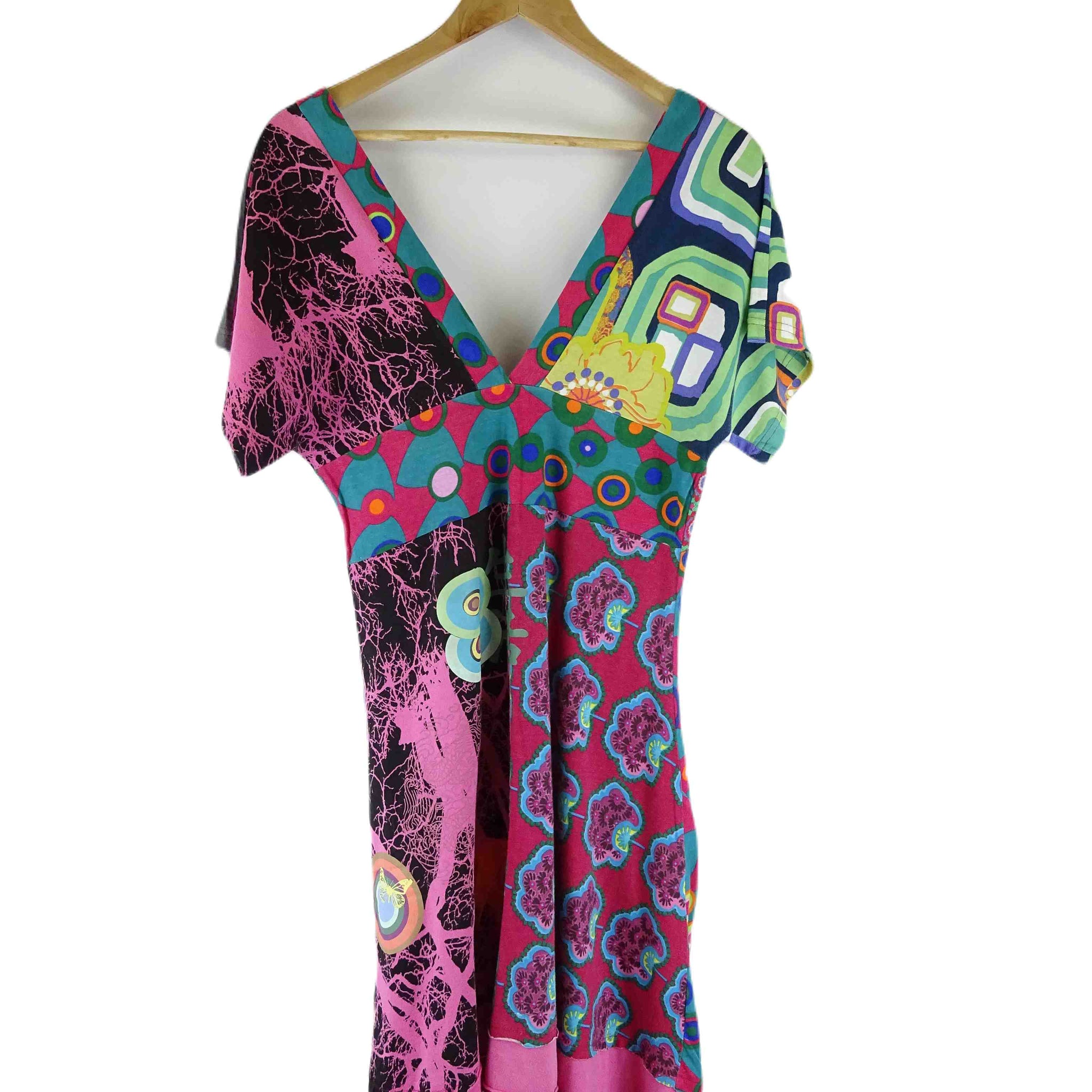 Desigual Multicoloured Dress L