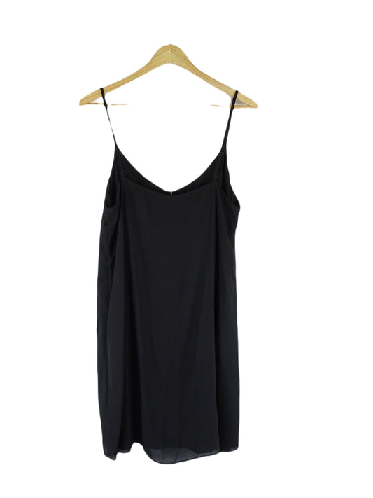 Witchery Black Slip Dress 10