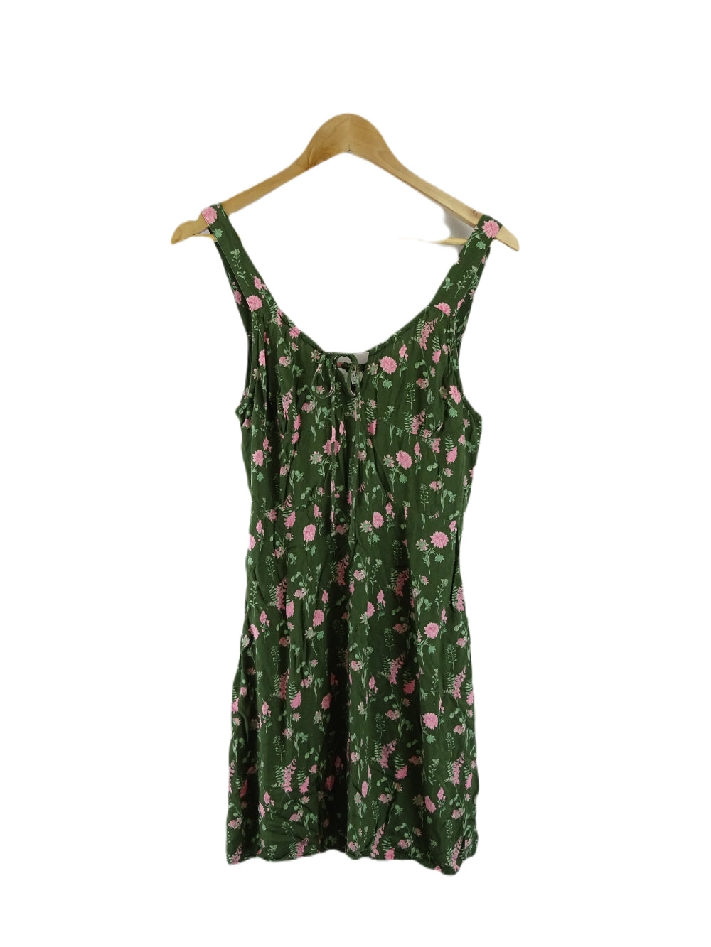 Tree Of Life Green Floral Dress M