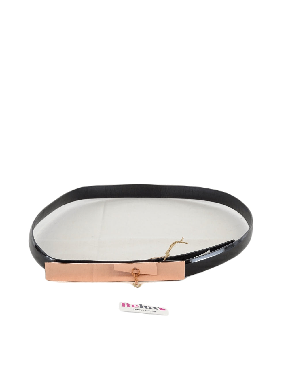 Boutique Black and Rose Gold Belt 12