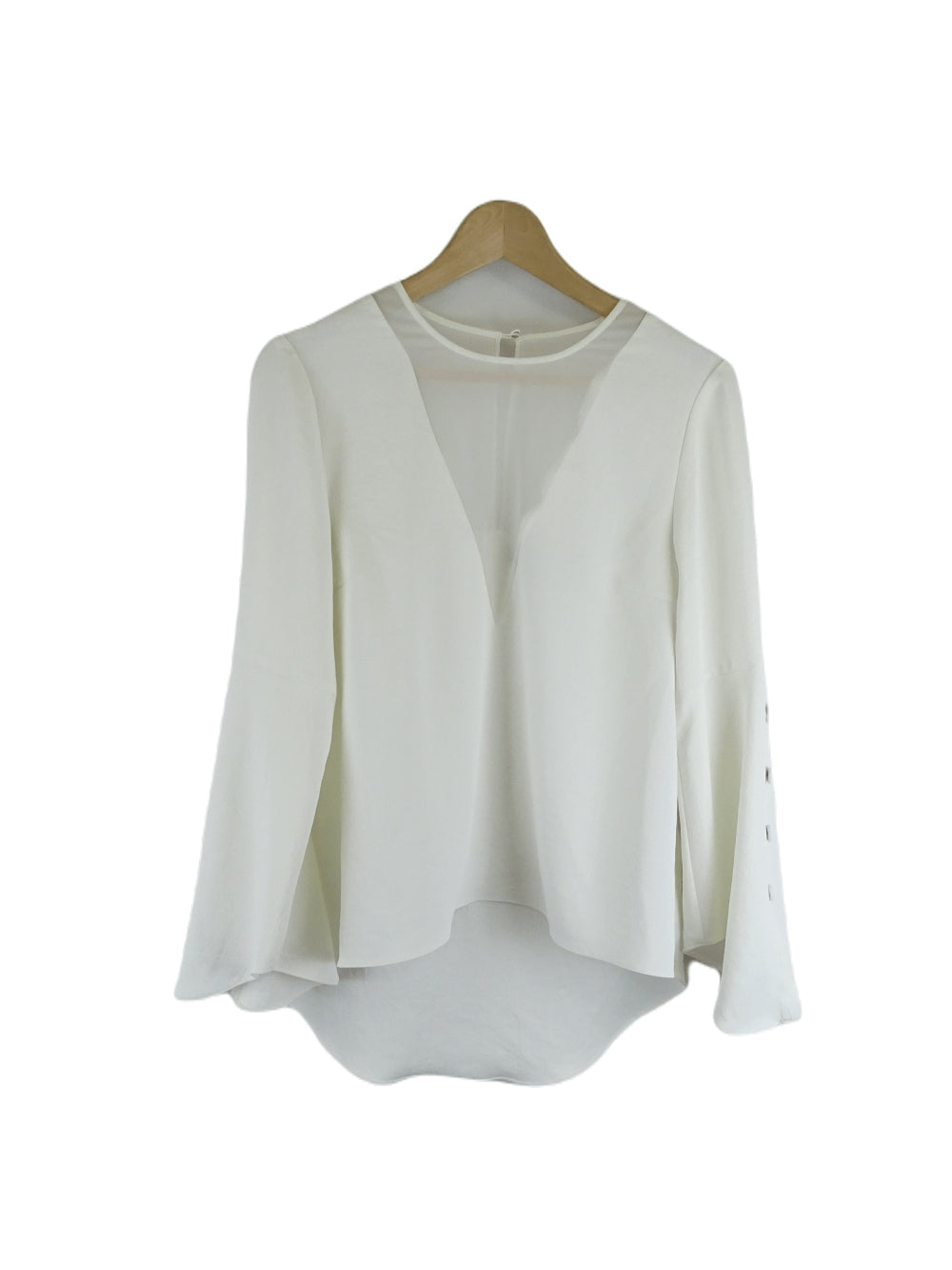 Luxe Deluxe White Long Sleeve Top 10