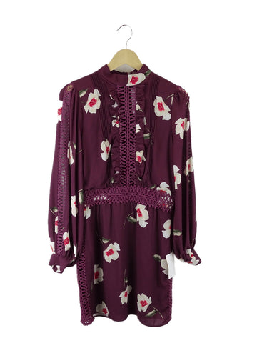 We Are Kindred Purple Floral Dress 10