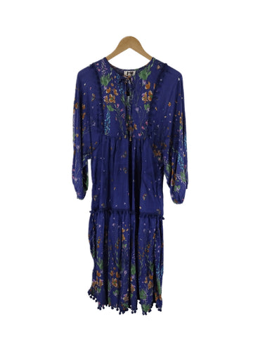 Jaase Blue Floral Dress S