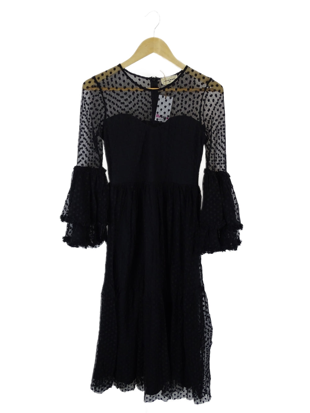 Lace & Beads Black Lace Dress 10