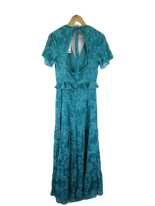 Forever New Teal Maxi Dress 10