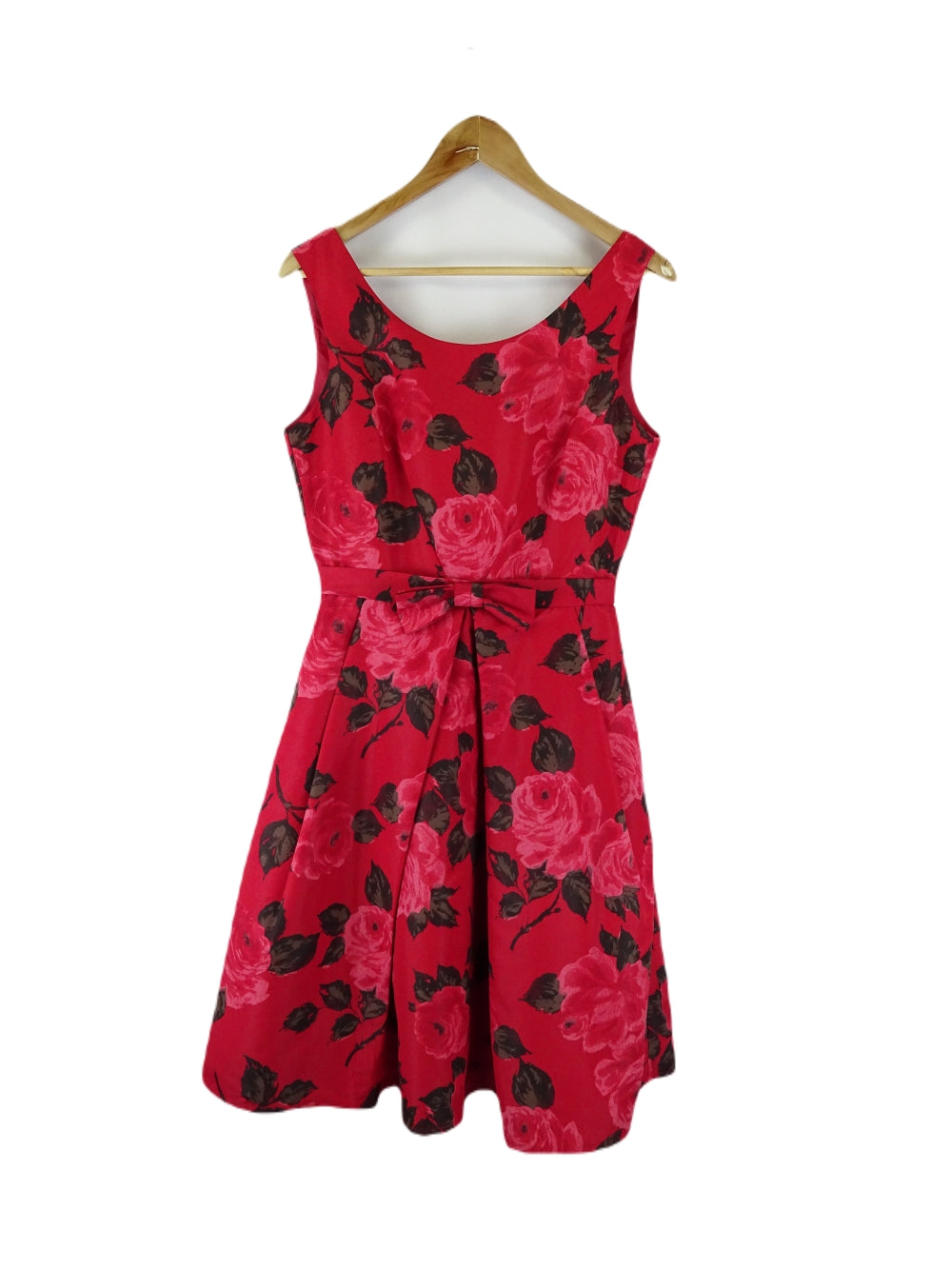 Revival Red Rose Midi Dress 8