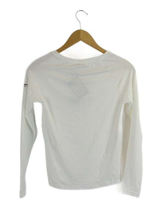 Aim'n White V Neck Long Sleeve Top S