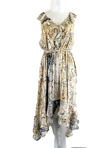 Jayson Brunsdon Snake Skin Print Dress 14