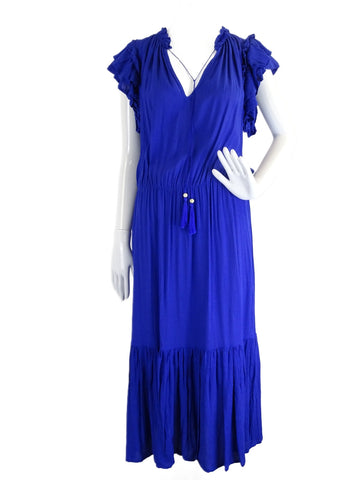 Natasha Gan Royal Blue Maxi Dress 14