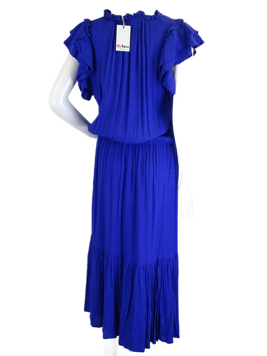 Natasha Gan Royal Blue Maxi Dress 14