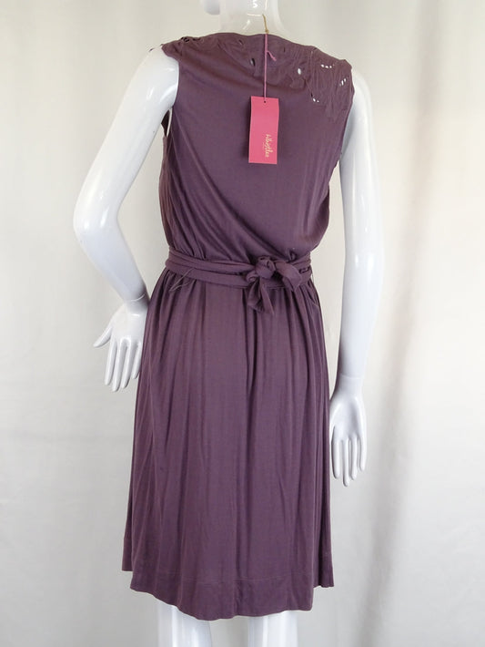 Whistles Purple Midi Dress 10