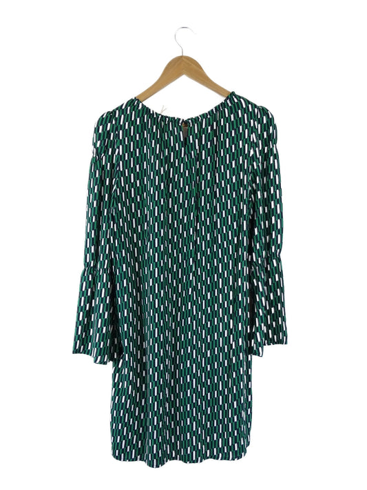 Maje Green Patterned Shift Dress M