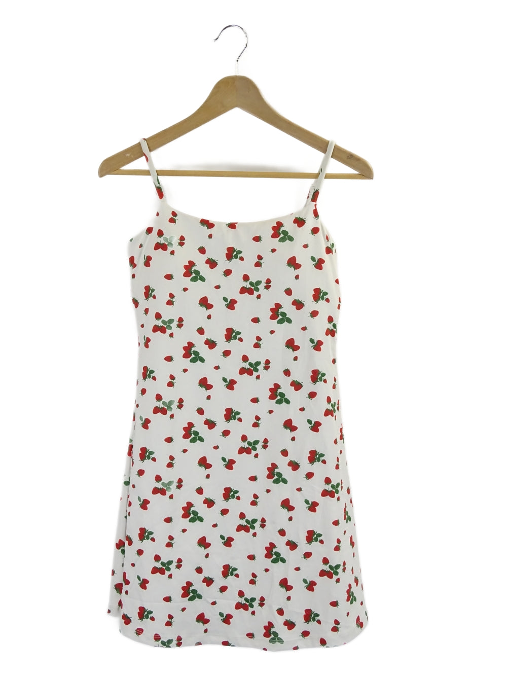 Aim'n White Strawberry Mini Dress M