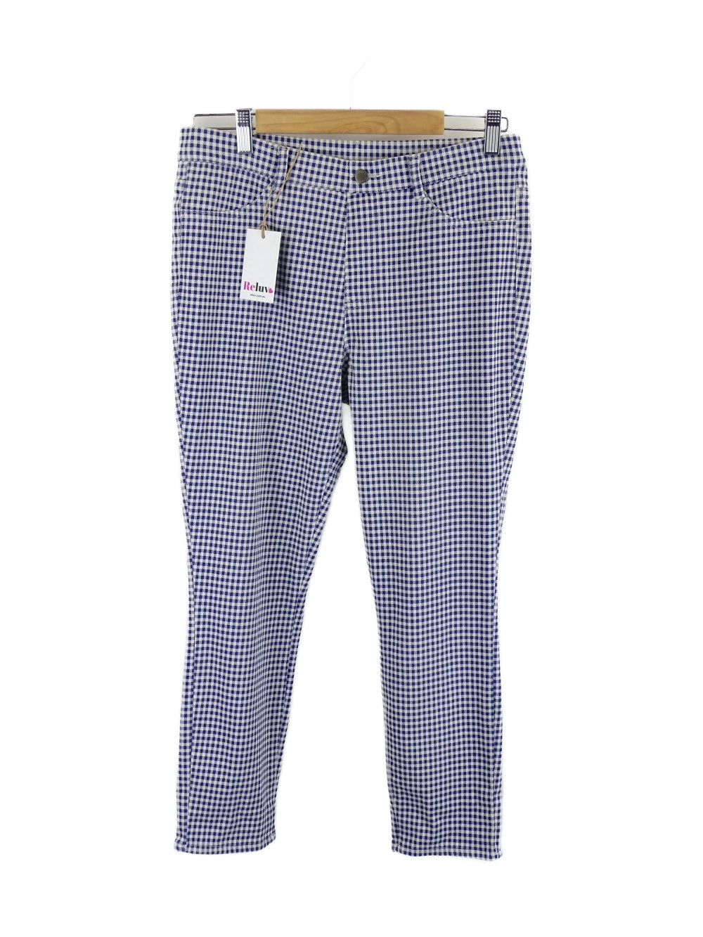 Uniqlo Blue Checkered Pants L